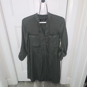 Dynamite Olive Green Tunic Dress